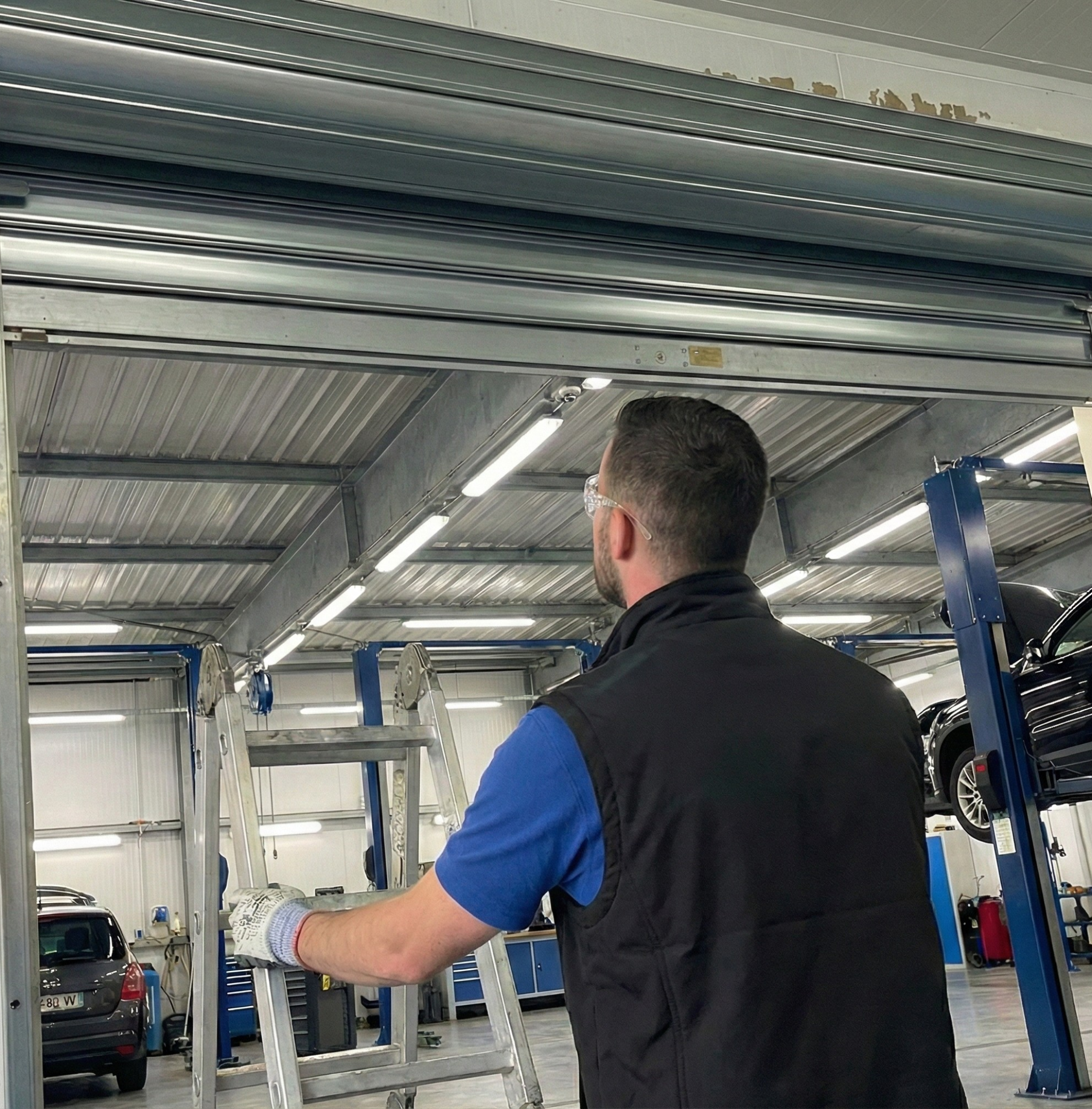 Installation rideau métallique Lespinasse