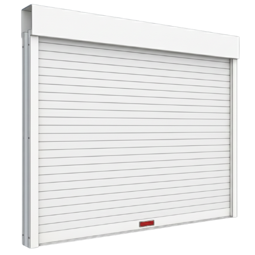 Rideau métallique lames pleines gris - Installation rideau métallique à Toulouse - DRM