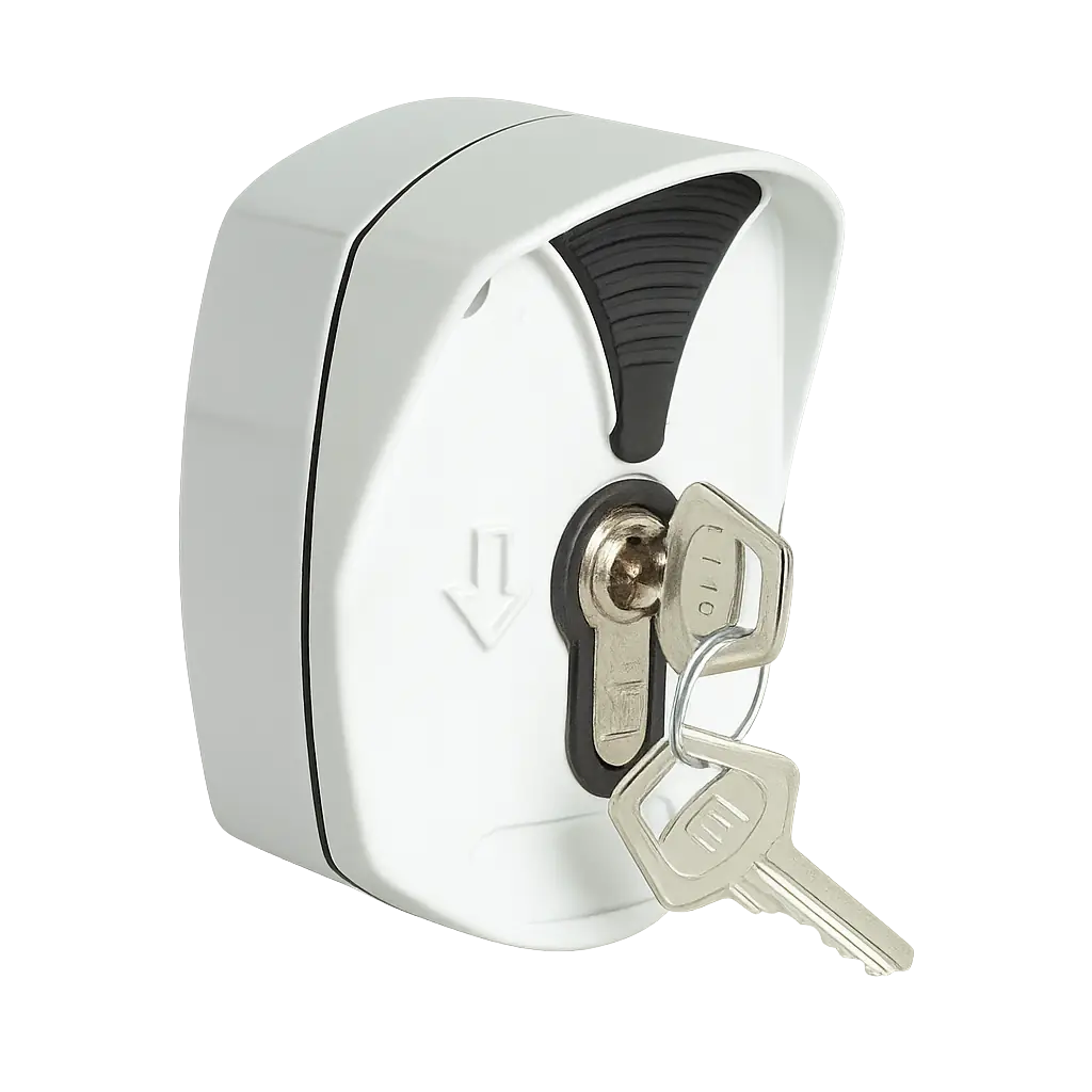 Boîtier à clé pour rideau métallique - Dépannage et installation à Toulouse - DRM